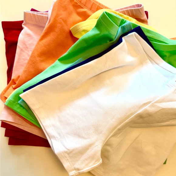 14 pairs: Lot of Colorful Cotton Shorts - Picture 2 of 3